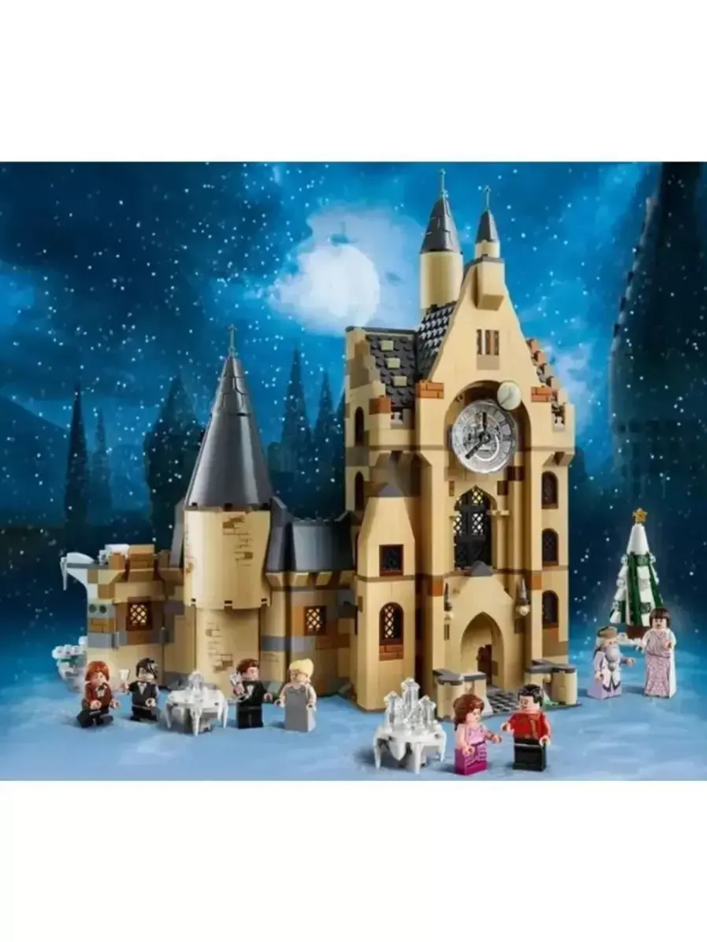 Конструктор Гарри Поттер Часовая башня Хогвартса 922 детали