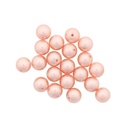 131-10-011 Хрустальный жемчуг Peach, 6мм. 20шт. Preciosa