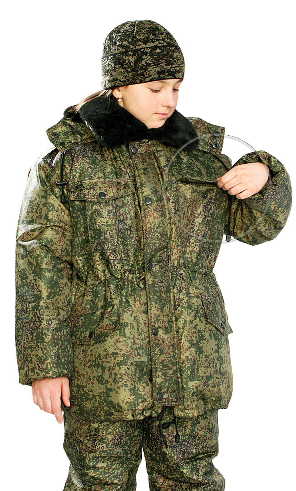 Куртка детская "Зима" цв. Цифра