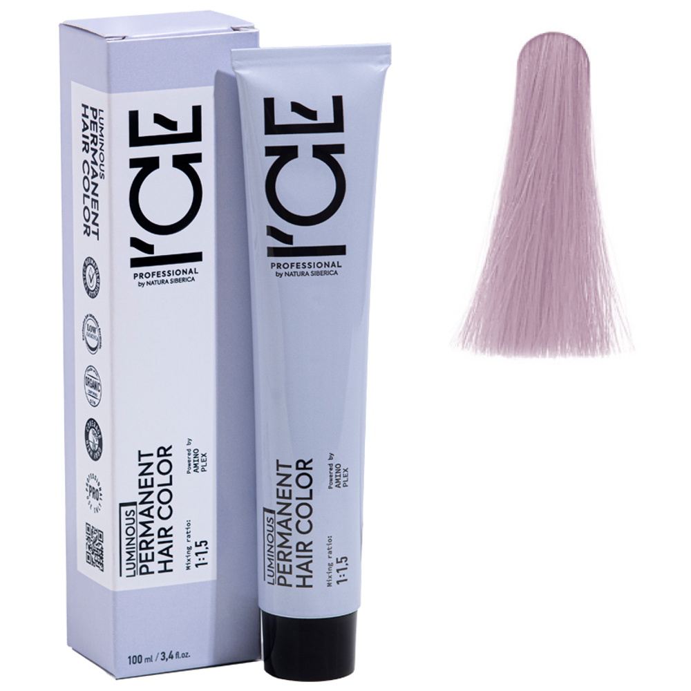 9.22 крем-краска ICE Permanent очень светлый блонд фиолетовый интенсивный - 100 мл.