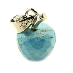 Кулон "Имитация" бирюза