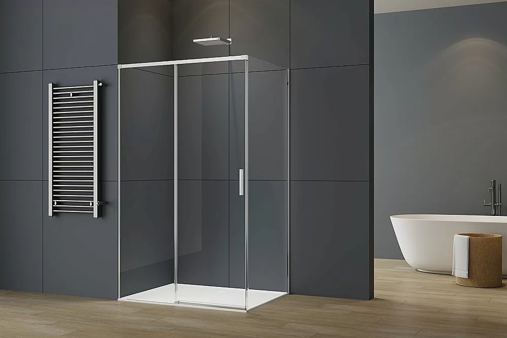 Душевой уголок Vincea Soft 2 120х80 VSR-3SO28012CL стекло прозрачное/профиль хром