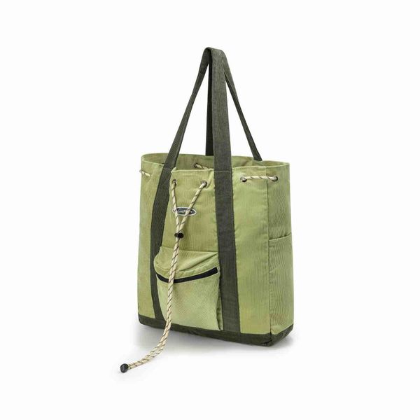 Шоппер Velvet series хаки - фото 2