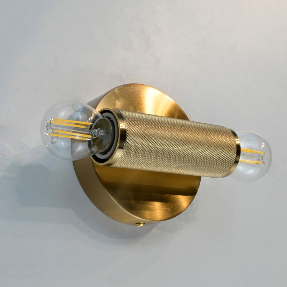 Бра Rh Utilitaire Inline Sconce Brass By Imperiumloft