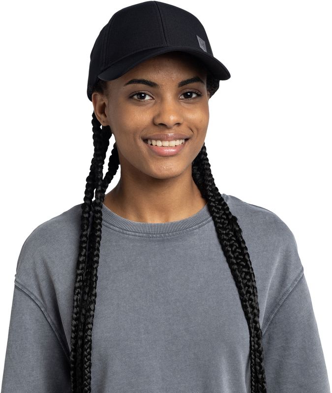 Кепка Buff Summit Cap Solid Black Фото 2