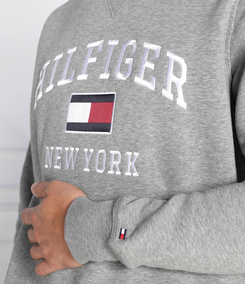 Худи modern varsity Tommy Hilfiger - серый(MW0MW28755)