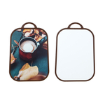 Доска разделочная 37*25*1,2см пластиковая "Кофе" VETTA