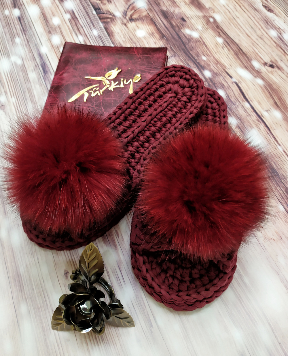 КУРС Тапочки открытые