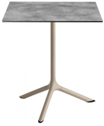 Стол ламинированный обеденный складной Scab Design Tripe Folding, тортора, цементный