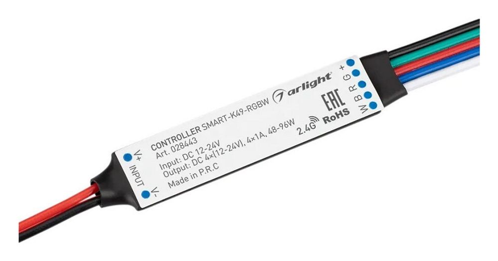 Контроллер-регулятор цвета RGBW Arlight SMART 28443
