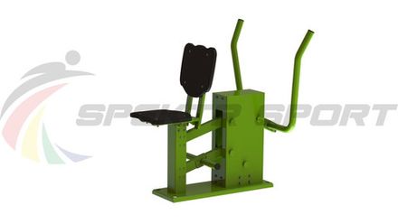 Уличный тренажер взрослый Жим к груди для одного ТС 158