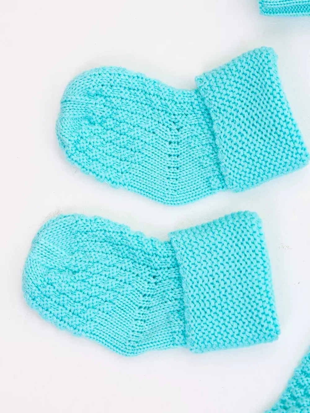 вязаный комбинезон для новорожденных