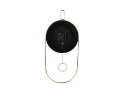 Часы настенные с маятником Present Time Karlsson Swing ka5892bk