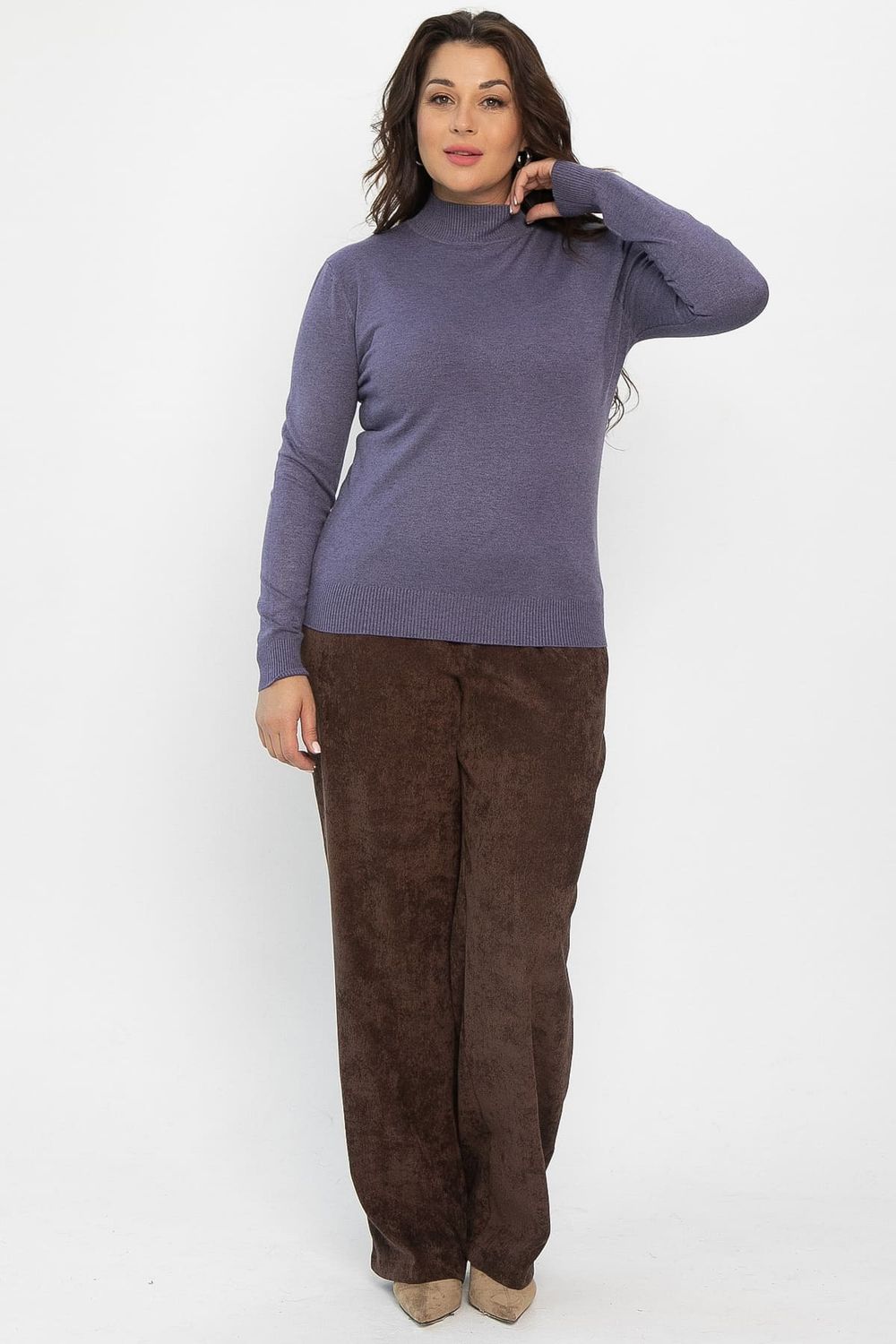 Водолазка Осенняя история (фиолетовая) Б14549-20М LT Collection