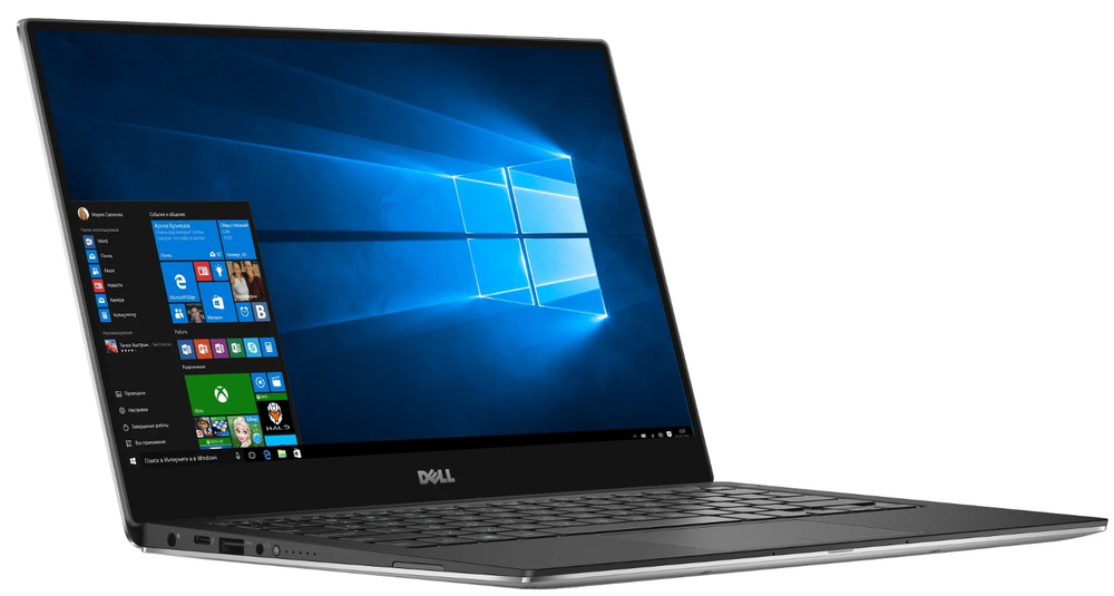 13.3" Уцененный ноутбук Dell XPS P54G 9350 Touch (3200x1800, Intel Core i5-6300U, RAM 8ГБ,SSD 256ГБ, Intel HD Graphics 520, Win 10Pro)