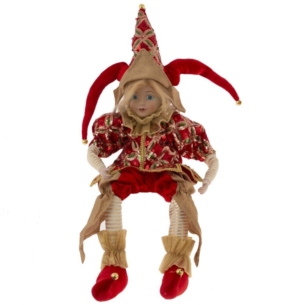 GAEM Игрушка набивная "Клоун" (муз, движ), L18 W18 H62 см (полка 28 см.)