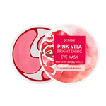 Осветляющие тканевые патчи для глаз с витаминным комплексом Petitfee Pink Vita Brightening Eye Mask 60 штук (30 пар)