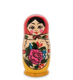 Народные промыслы МР-10/ 3 Матрешка 5-кукольная А (Семеновская)