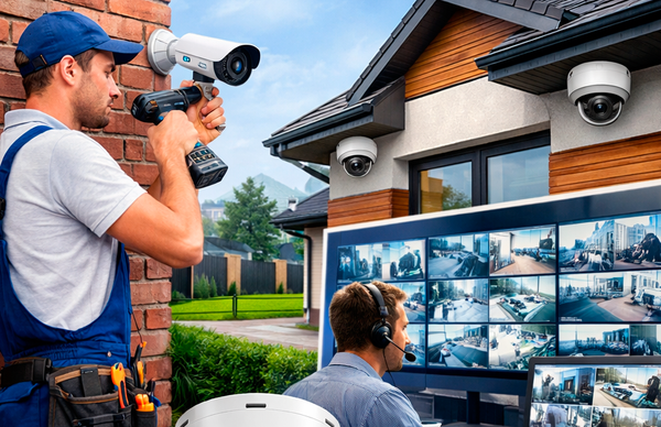 Видеонаблюдение под ключ в Москве и Московской области — проектирование, монтаж.