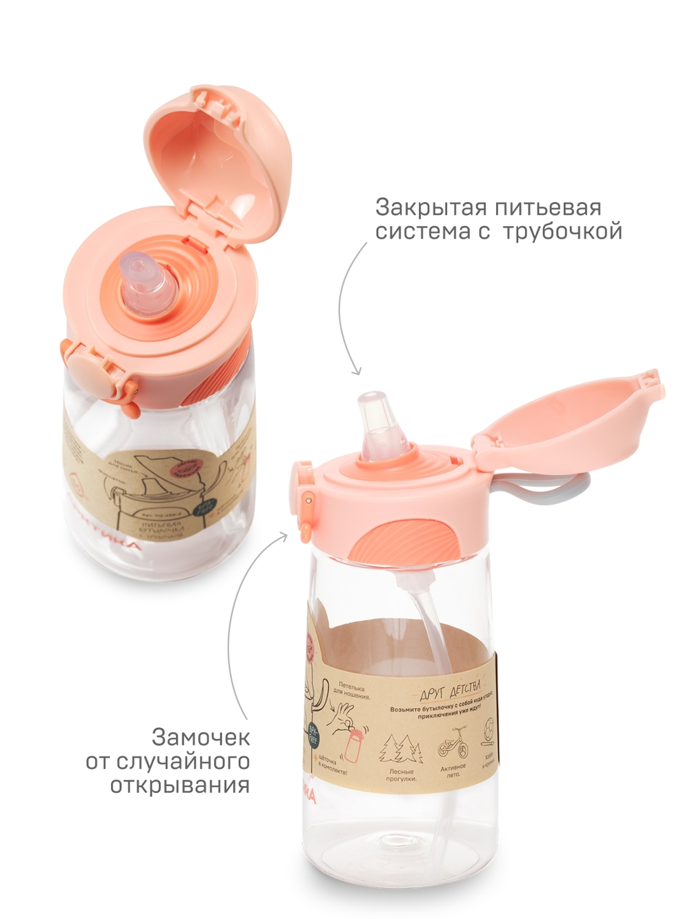 Бутылочка детская из тритана