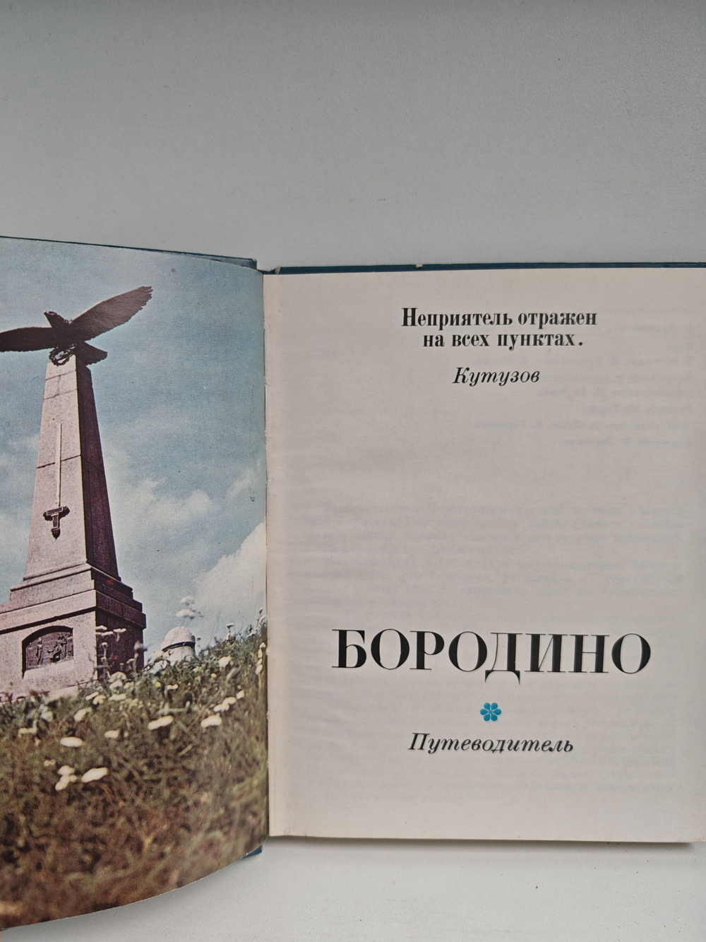 Бородино. Путеводитель