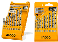 Набор сверл по металлу 9 шт. 2-10мм HSS INGCO AKD1095 INDUSTRIAL