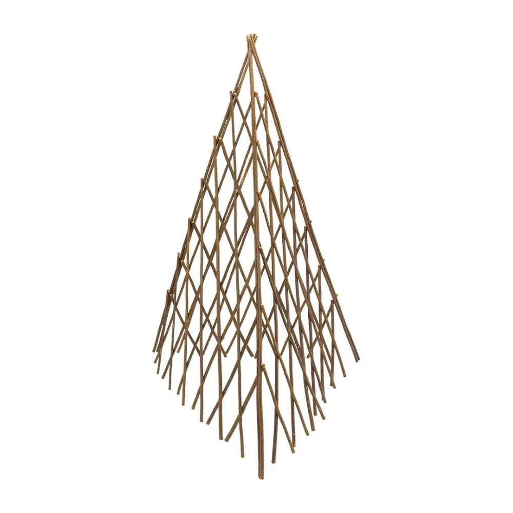 Опора ''конус''для растений декоративная плетеная (дерево, высота120см) WMC TOOLS WMC-TG6104015