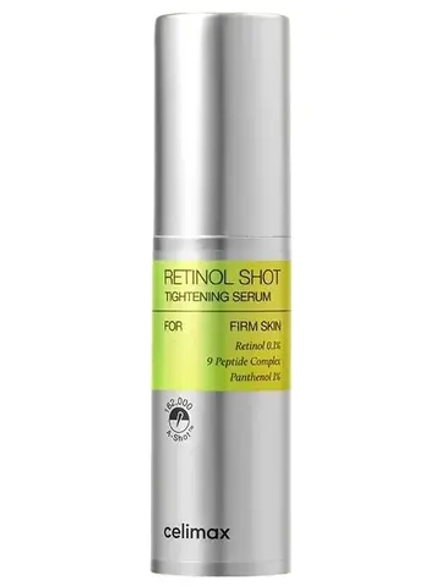 Celimax Лифтинг-сыворотка с ретинолом и пептидами против морщин и расширенных пор The Vita-A Retinol Shot Tightening Serum 30 мл