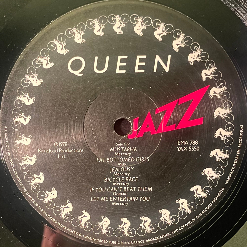 Queen ‎– Jazz (Англия)