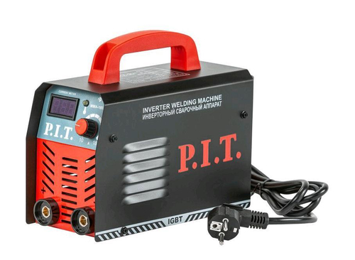 Сварочный инвертор PMI180-C1 IGBT (180А,ПВ-60,1,6-3.2 мм,4,8квт, от пониж.тока 190,гор старт) P.I.T