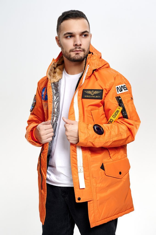 Куртка Аляска Nord Denali Space NASA (оранж - orange)