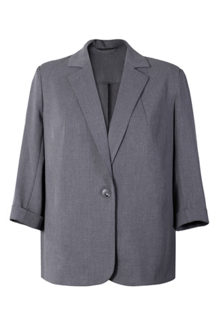 Жакет женский 3881зпб, Темно-серый #392ТС043881зпб