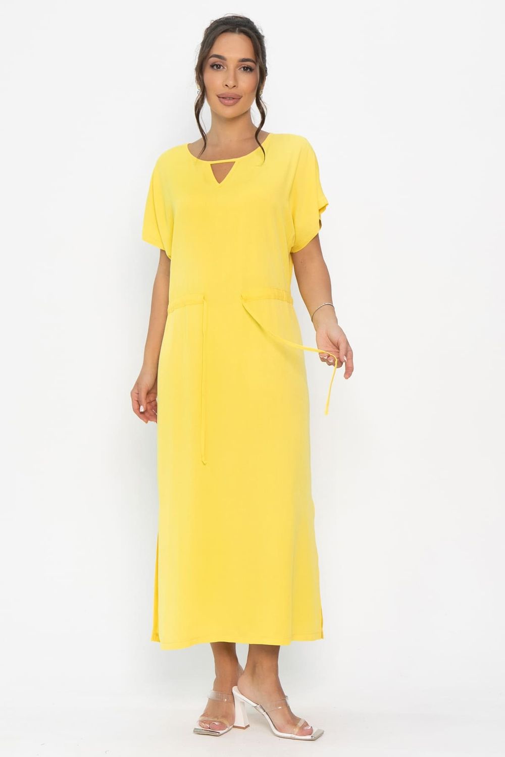 Платье Вистерия (желтое) П13944-5М LT Collection