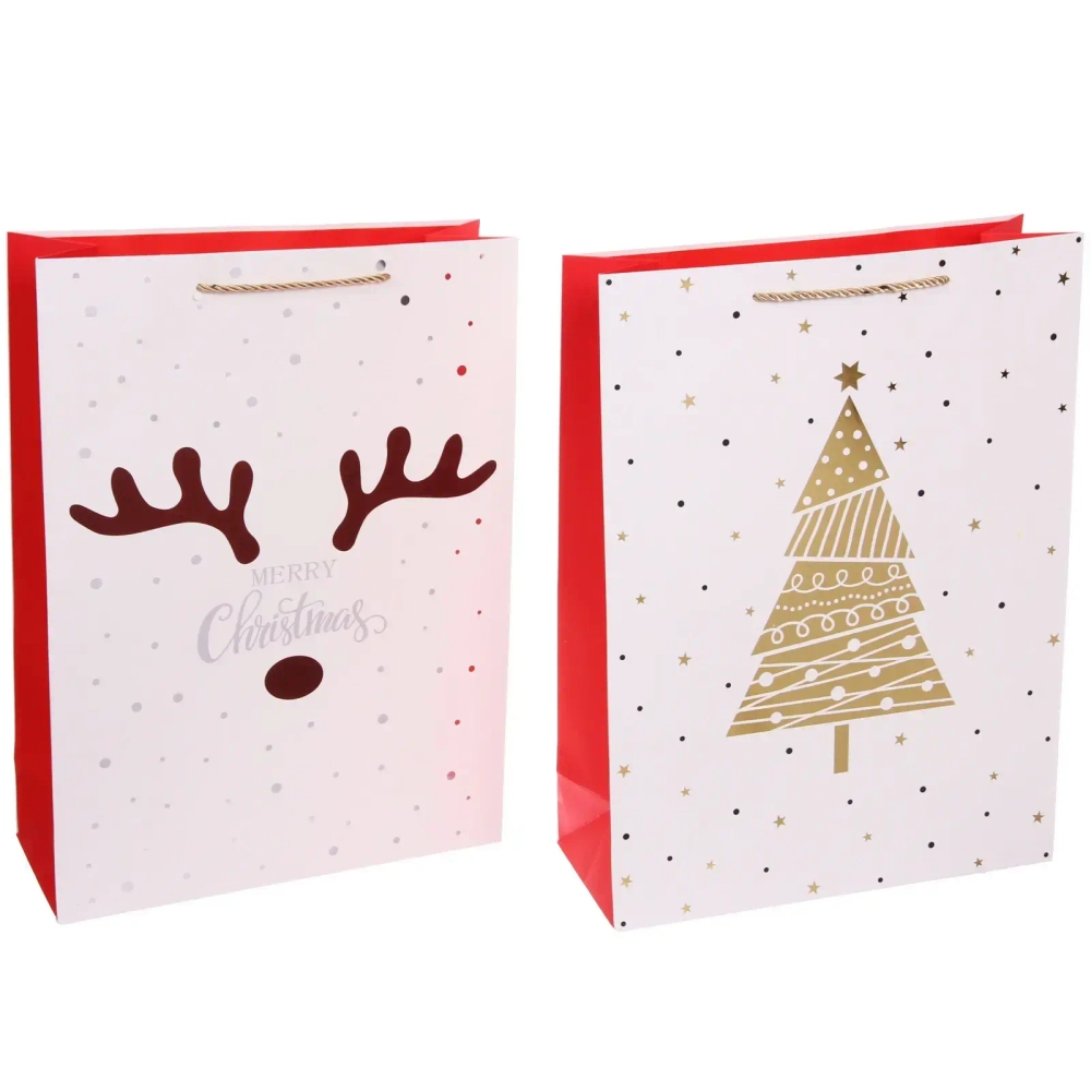 Пакет подарочный «Волшебная зима» 31*42*12 см, микс