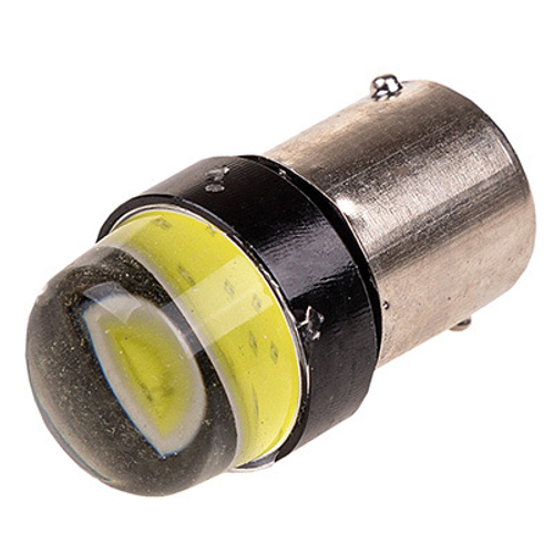 Лампа светодиодная 12V 21W металлический цоколь 1-конт. белый COB BA15s 2 шт. Skyway