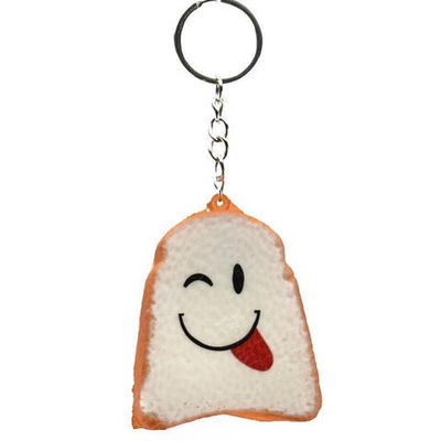Брелок мягкий Булочка, микс, 6 см