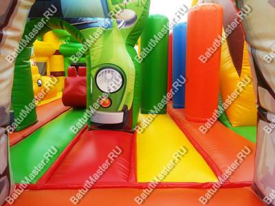 Коммерческий надувной батут "Сафари-экскурсия" 5*5*2,8 м