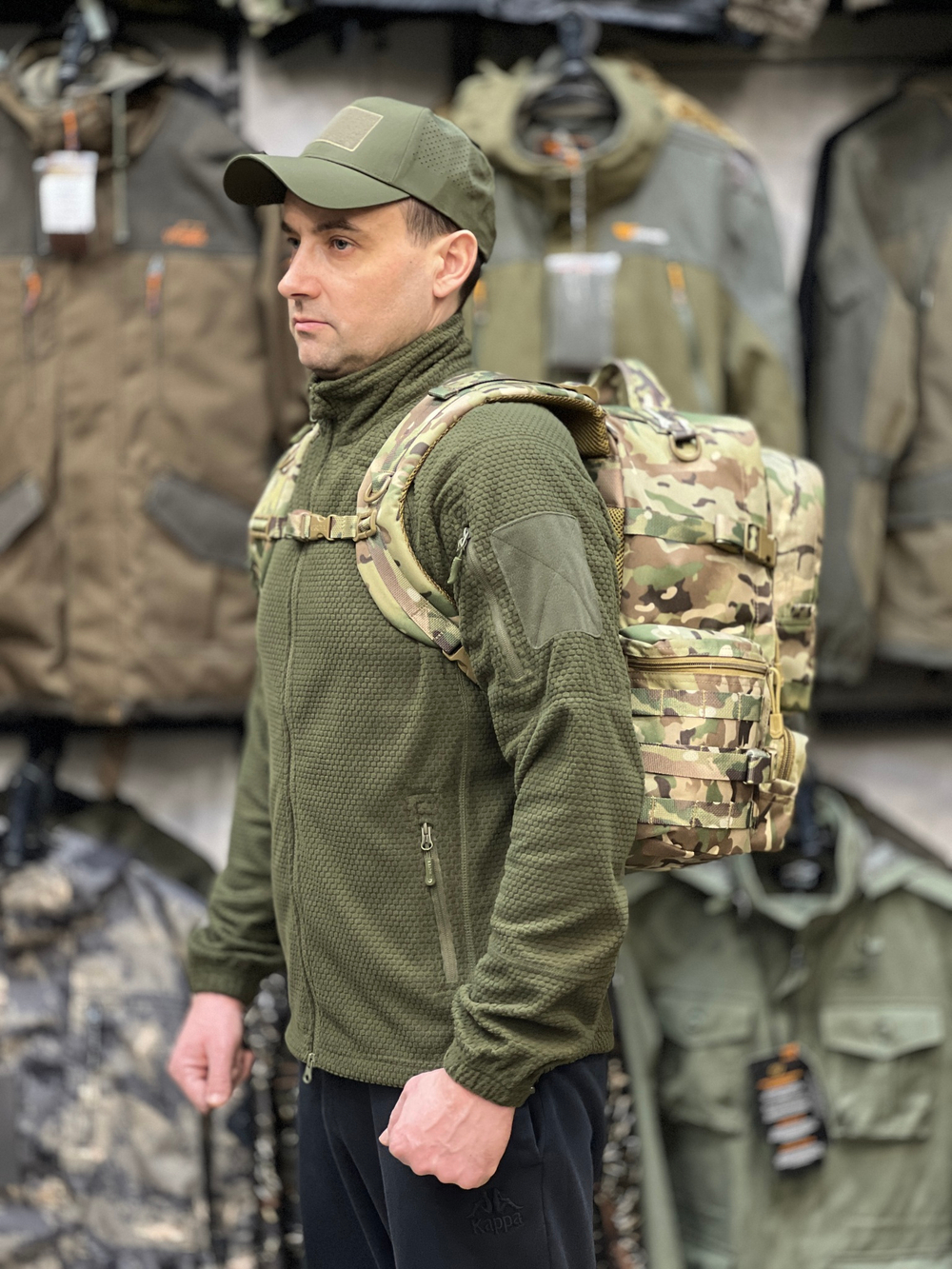 Рюкзак штурмовой Gongtex 35 л Мультикам Cordura