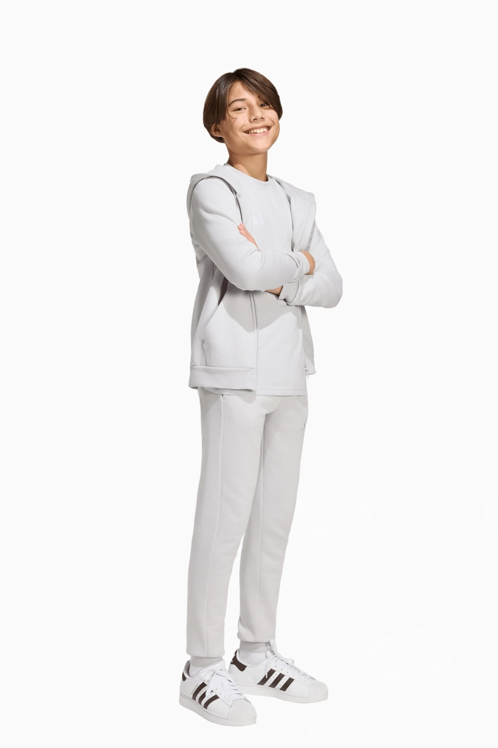 Футболка adidas Entrada 26 Tee Junior - серый