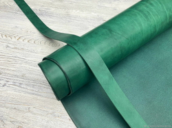 Ременная кожа Missouri MS05 (3,3-3,5 мм), цв. Изумрудный