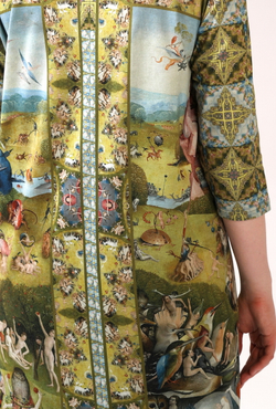 Платье "Сад земных наслаждений", по мотивам триптиха Иеронима Босха