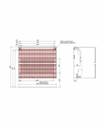 Тумба с раковиной Aquanet Джейн (Flat) 80 мисти грин