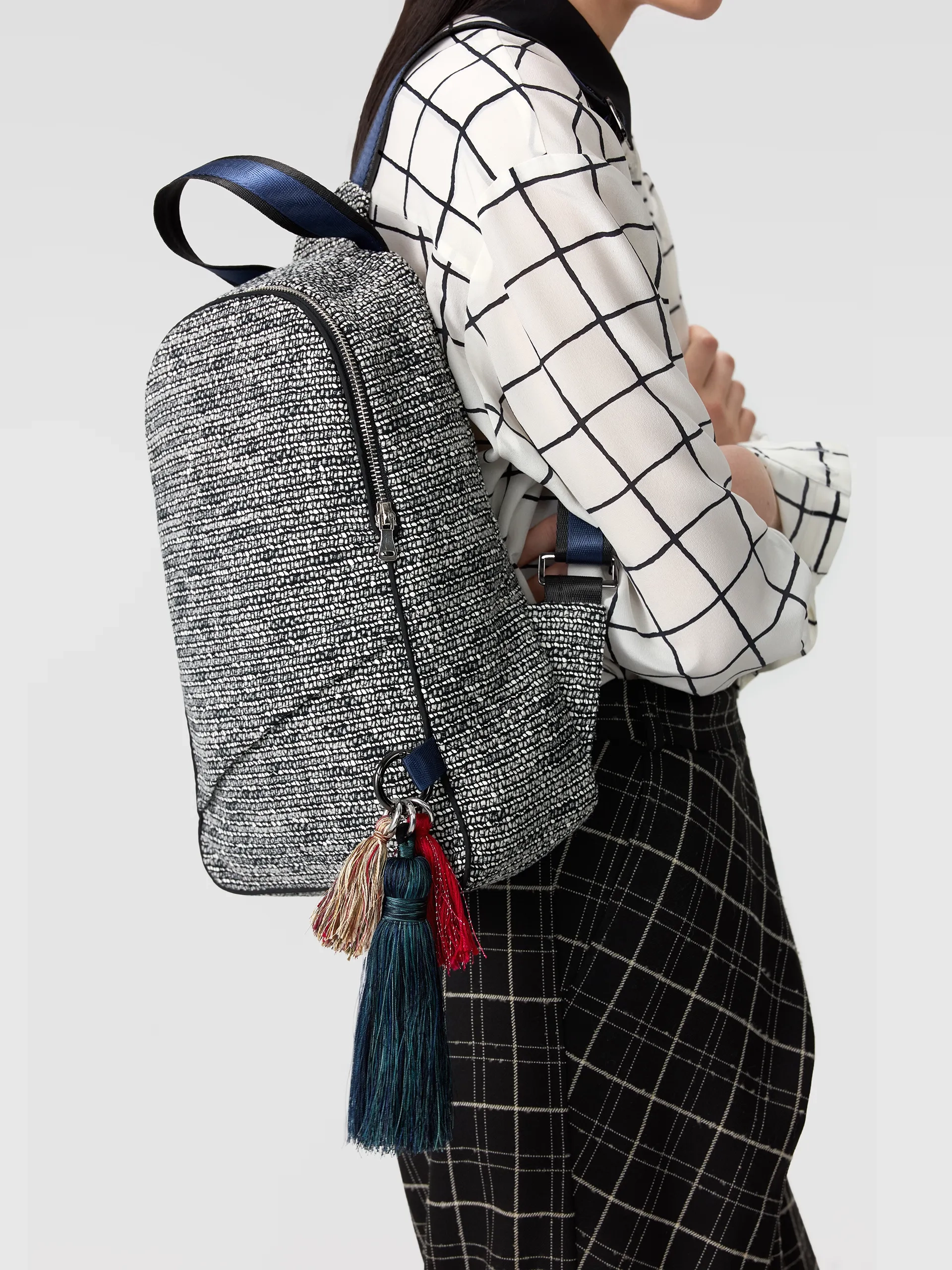 Рюкзак с брелками-кисточками OLA OLA