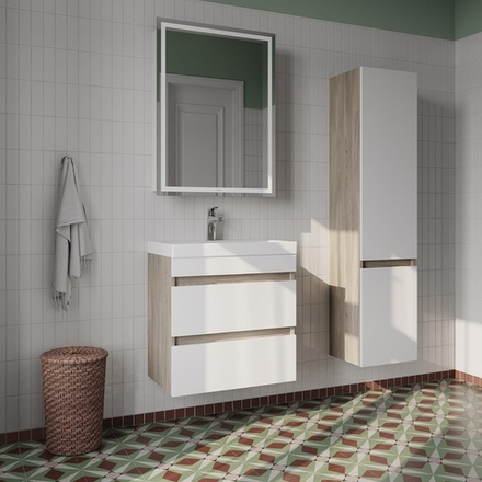 Шкаф-Зеркало с подсветкой IDDIS Zodiac, 60 см, ZOD6000i99