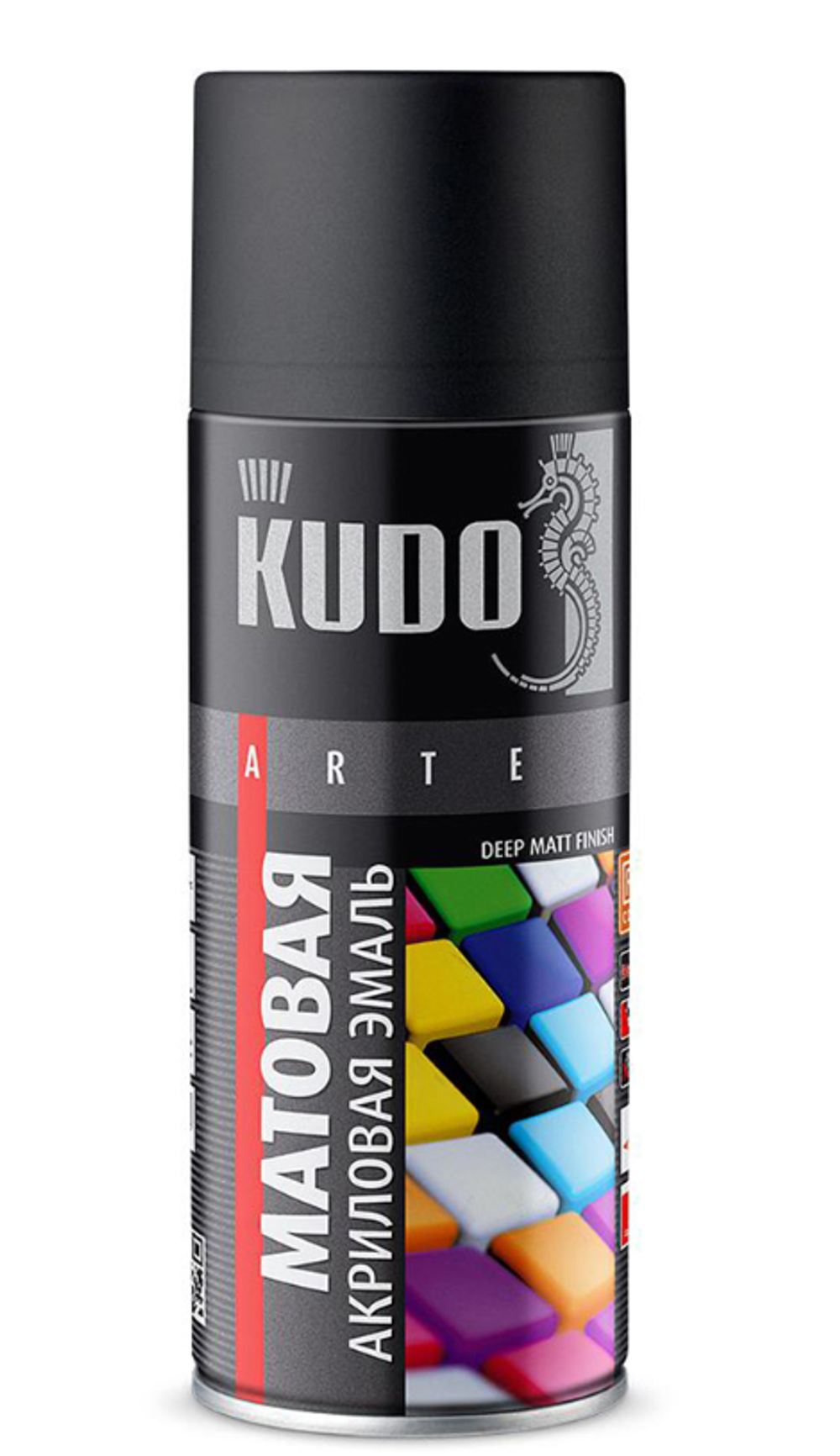Аэрозольная акриловая краска Kudo , матовая, 520 мл