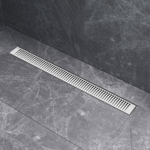 Трап для душа линейный, универсальный затвор Cut Gradient, 70 см AM.PM MasterFlow W01SC-P11-070-01SB