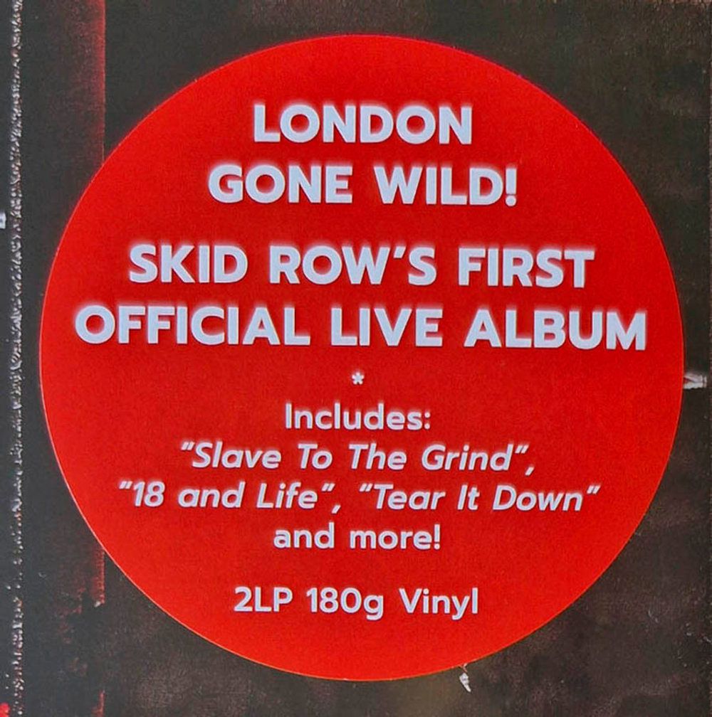 Skid Row / Live In London (2LP)