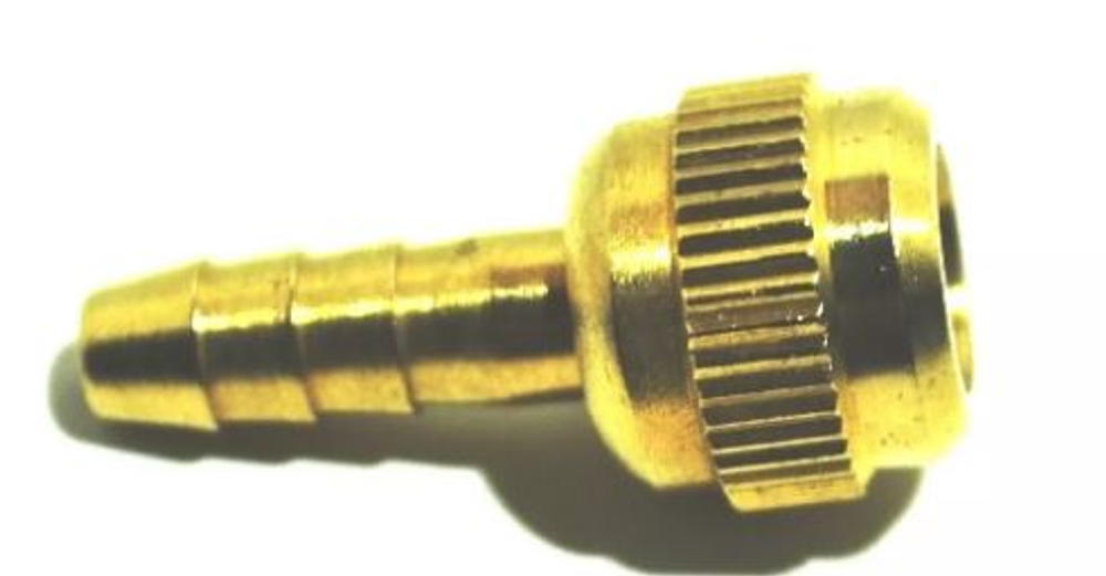 Наконечник на насос на резьбе латунь (увеличенный 6мм) 27335\АТ10120