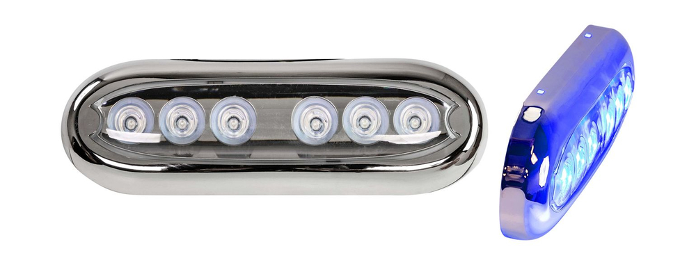 Подводный огонь IH6AP, голубой свет, 8.8w, Marine Rocket