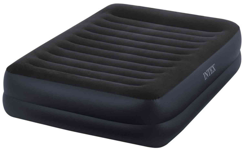 Надувная кровать Intex Pillow Rest Raised 152х203х42(46)см. арт.64424